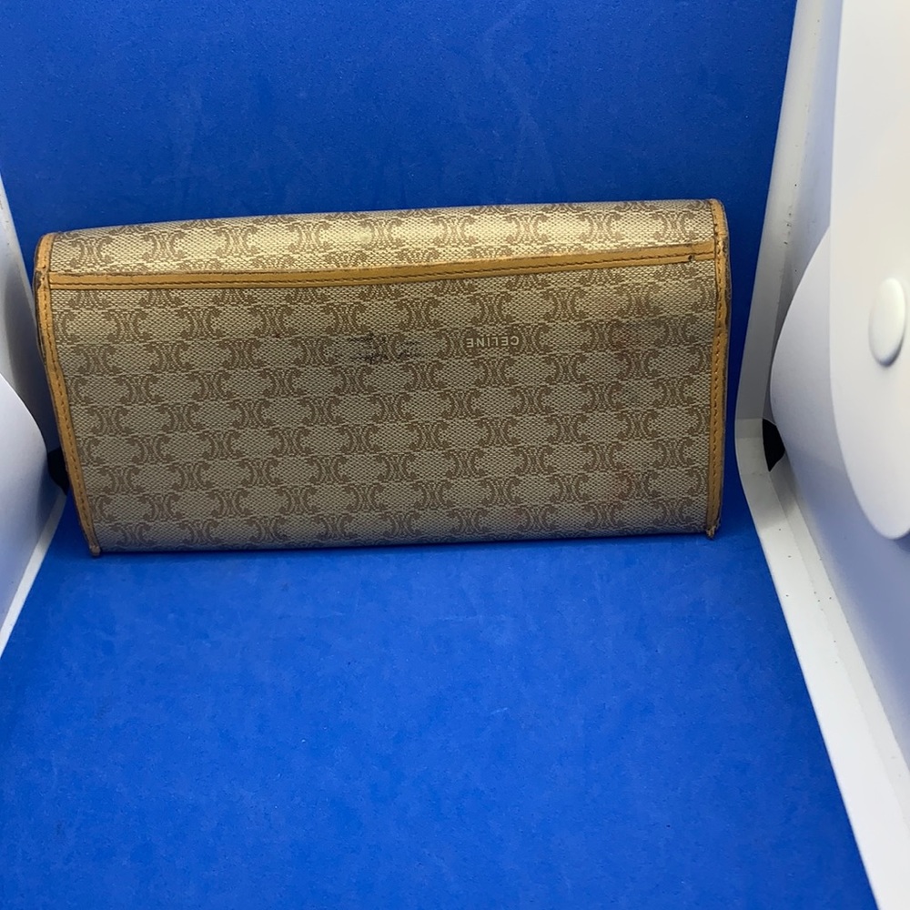 Céline‎ CELINE vintage wallet Macadam Beige - Picture 2 of 9